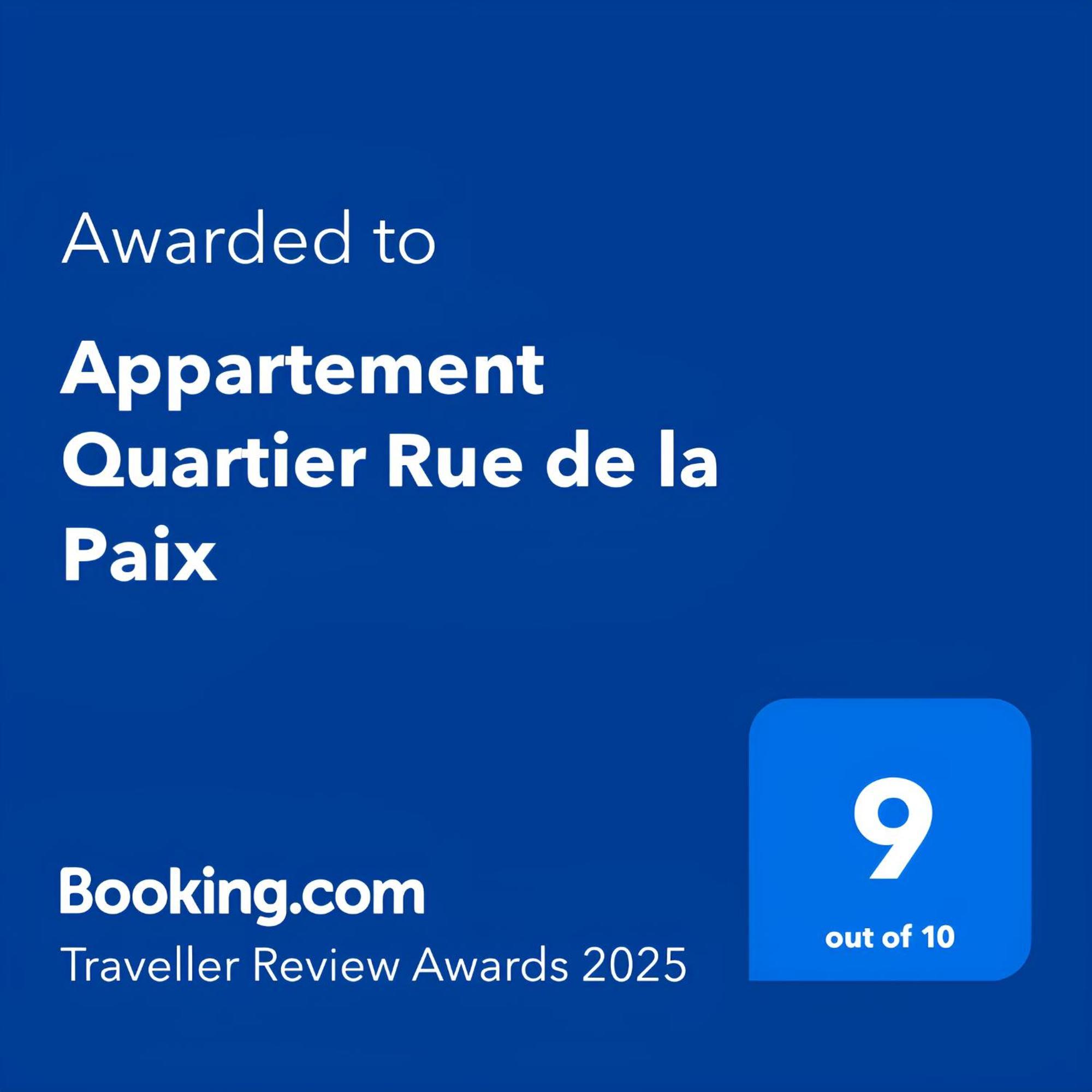 Appartement Quartier Rue De La Paix Free Netflix Paris Extérieur photo